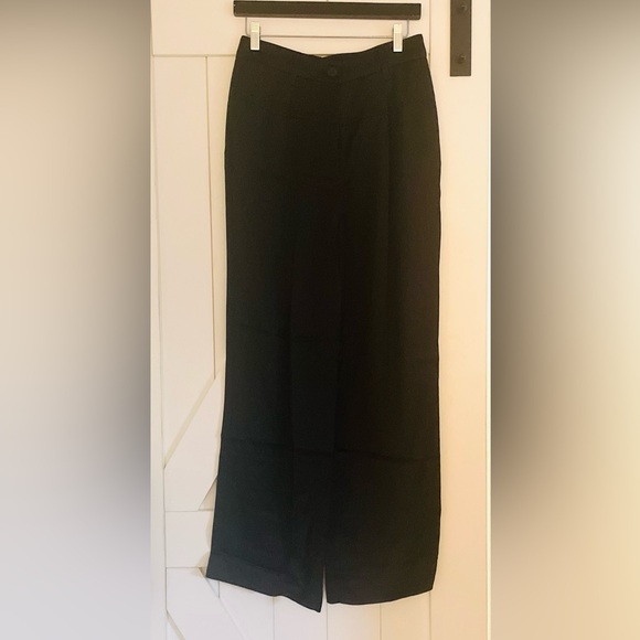 All Saints Norah Trousers in Black - Picture 4 of 8